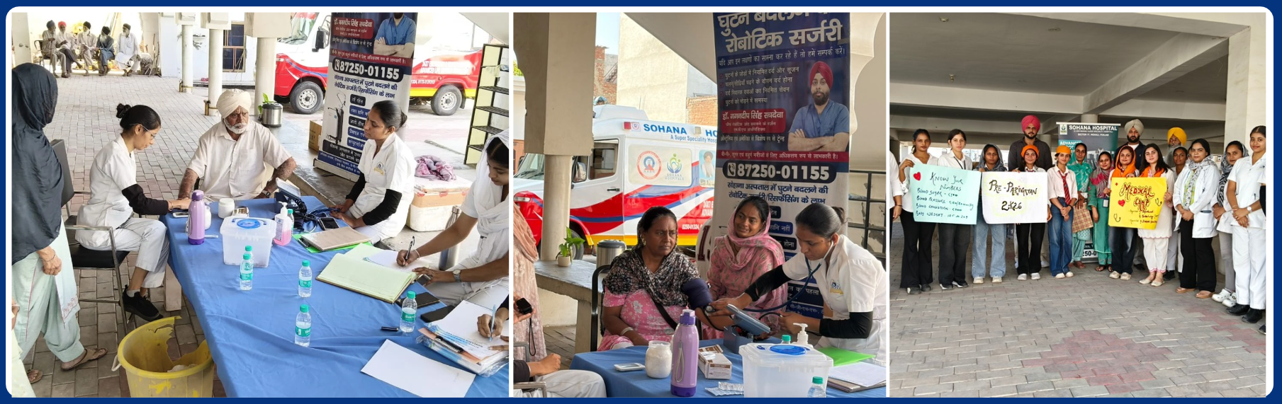 Pre Parivartan Activity - Free Medical Camp at Village Swara in Association with Sohana Hospitals 