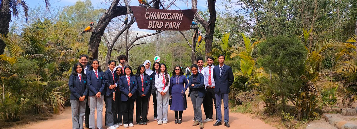 Industrial Visit to Botanical Garden and Bird Park, Chandigarh 