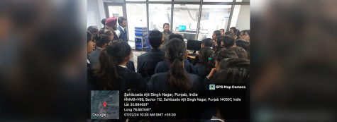 Biotechnology students visited National Agri-Food Biotechnology Institute, Mohali