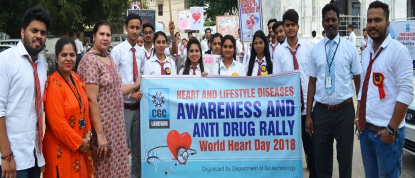 MEDICAL CHECK UP CAMP AND HEART DISEASES AWARENESS RALLY 
