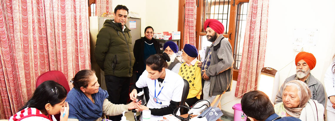 FREE MEDICAL CHECK UP CAMP ORGANIZED BY GENE POOL CLUB 