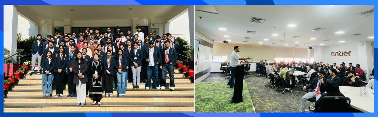 Industrial visit to Antier Solutions Pvt. Ltd. 