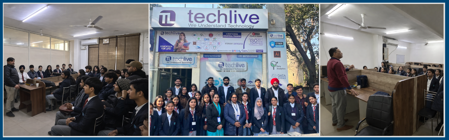 Industrial visit to Tech Live Solutions 