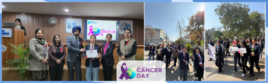 World Cancer Day Observed by Department of Biotechnology in Collaboration with Livasa Hospital, Mohali 