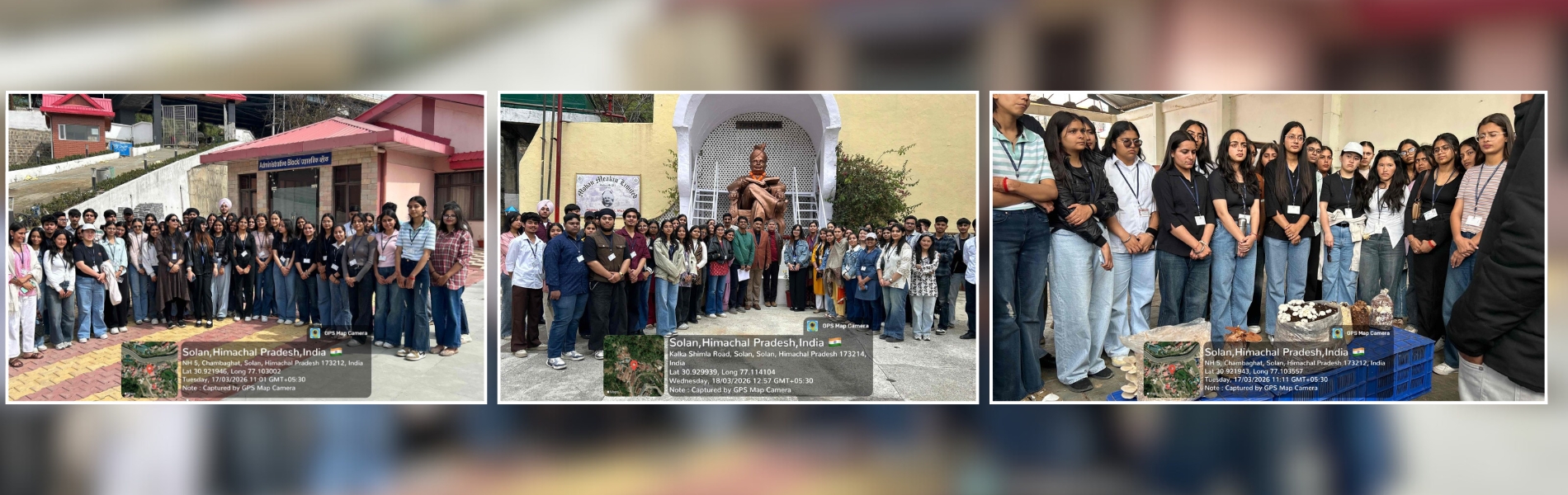 Industrial Visit to ICAR-Directorate of Mushroom Research(DMR), Solan & Mohan Meakin Brewery, Solan 