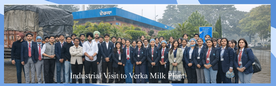 Industrial Visit to Verka Milk Plant, Mohali 