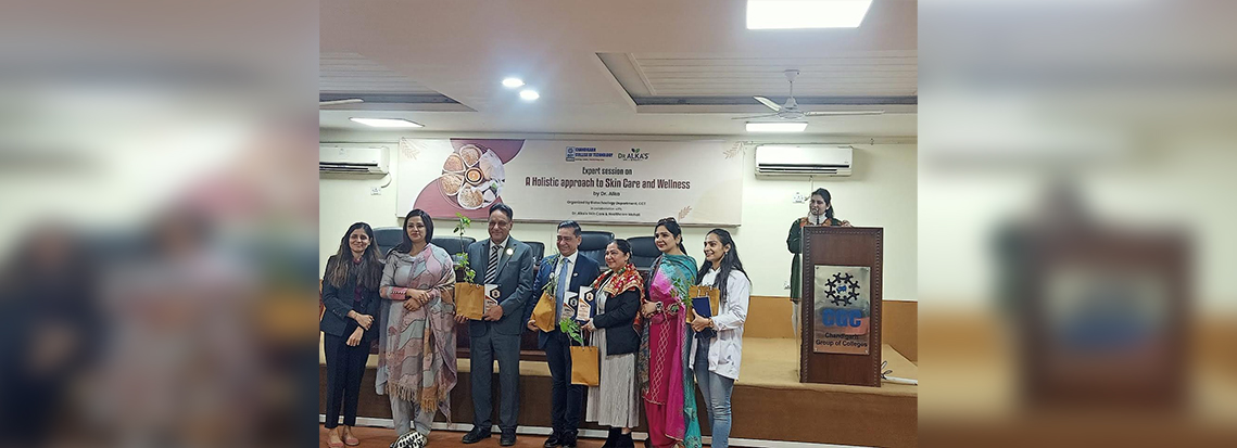 SESSION ON A HOLISTIC APPROACH TO SKINCARE AND  WELLNESS