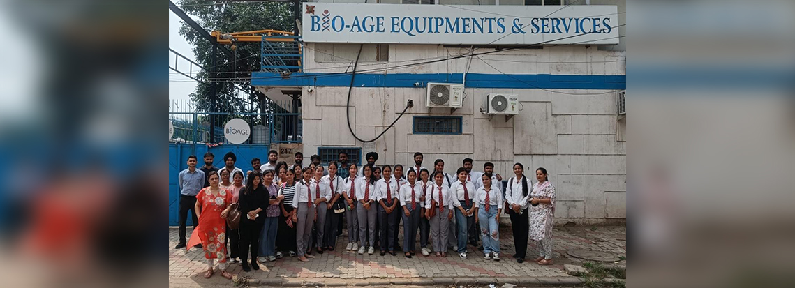 Chandigarh College of Technology Students Gain Insight into Biotech Industry with Visit to BioAge, Mohali
