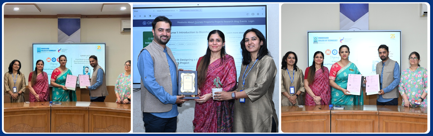 MoU with OmicsLogic and Hosts Expert Lecture 