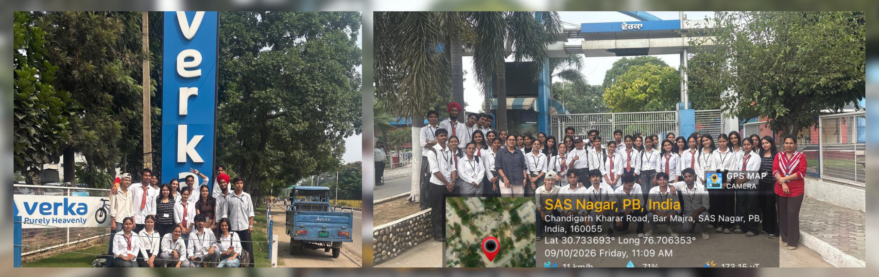 Industrial visit to Verka Milk Plant 