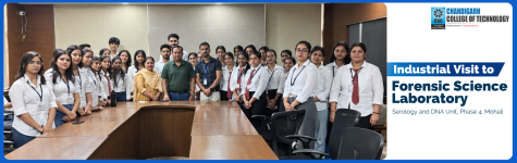 Industrial Visit to Forensic Science Laboratory, Mohali