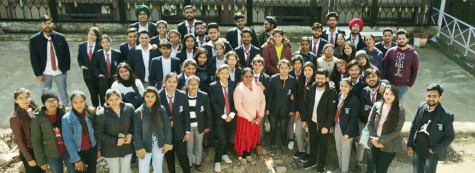Biotechnology students visisted Directorate of Mushroom Research