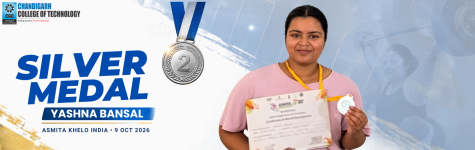 CCT Student Yashna Bansal Wins Silver…