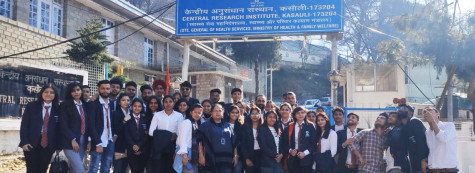 CRI Kasauli Industrial Visit for Biotechnology Students